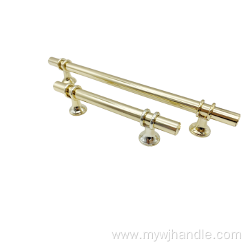 Nordic wardrobe door handle gold